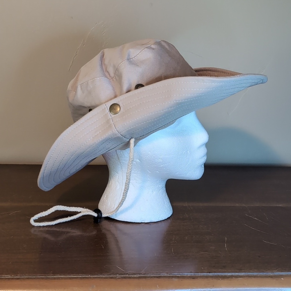OUTDOORS Fishing Hunting Drawstring Adjustable Canvas Hat